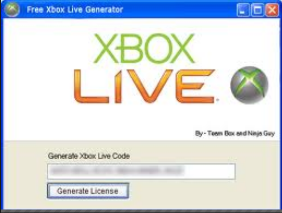 Xbox Live Code Generator v3.2.0